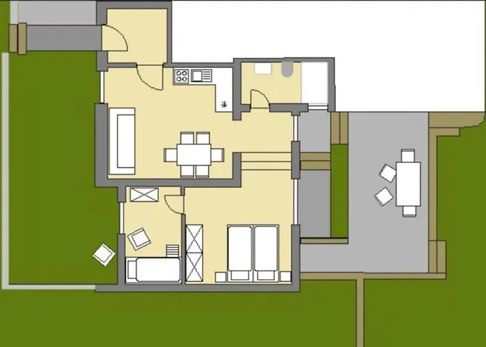 Gruene Oase Mit Eigener Terrasse Zwischen Altstadt Und Hafen #3 * Senftenberg